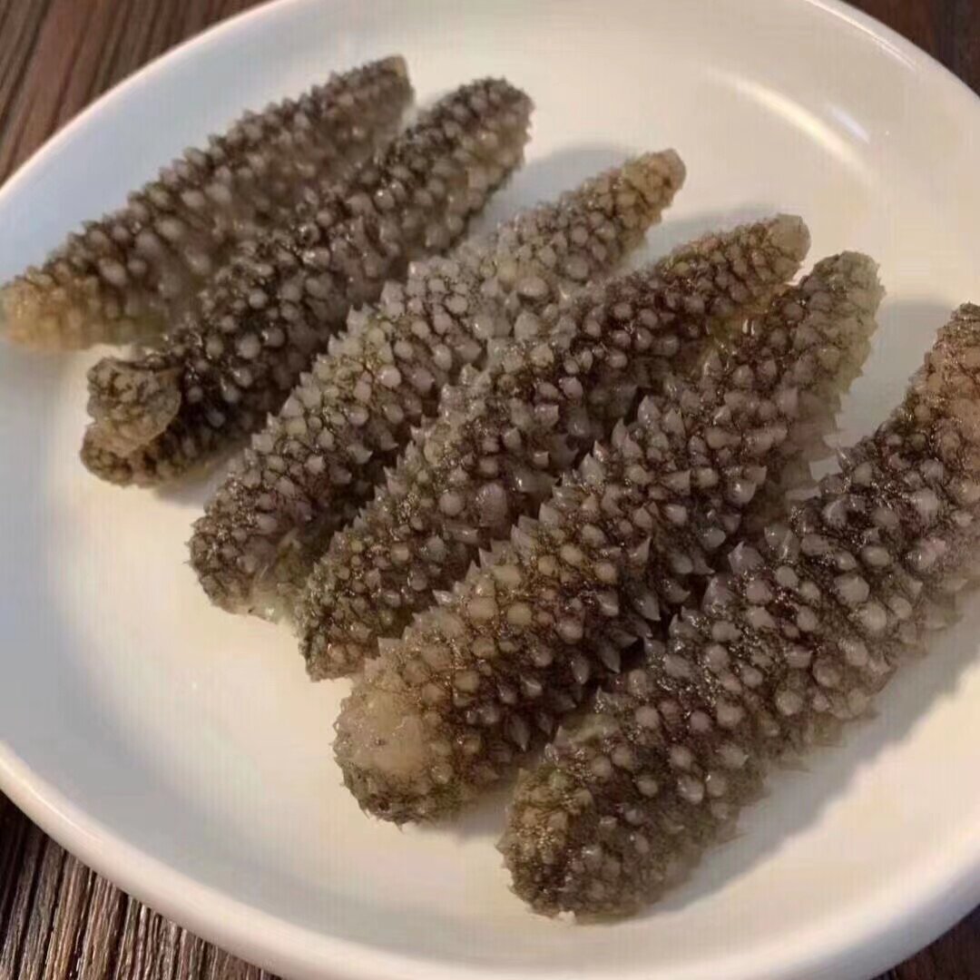 Wild Indonesian Black Sea Cucumber Holothuria Dried Seafood 500g High Rehydration Rate for Cooking in use