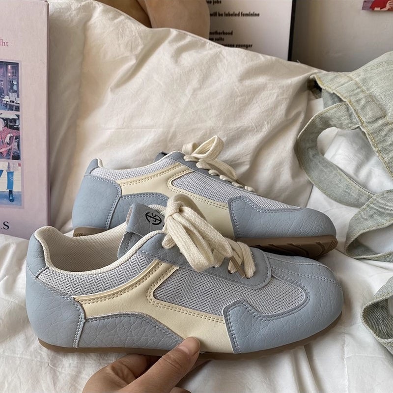 Nicho púrpura zapatos de entrenamiento para mujeres 2025 nueva primavera y otoño estudiantes de dopamina deportivo ocio placa Gump
