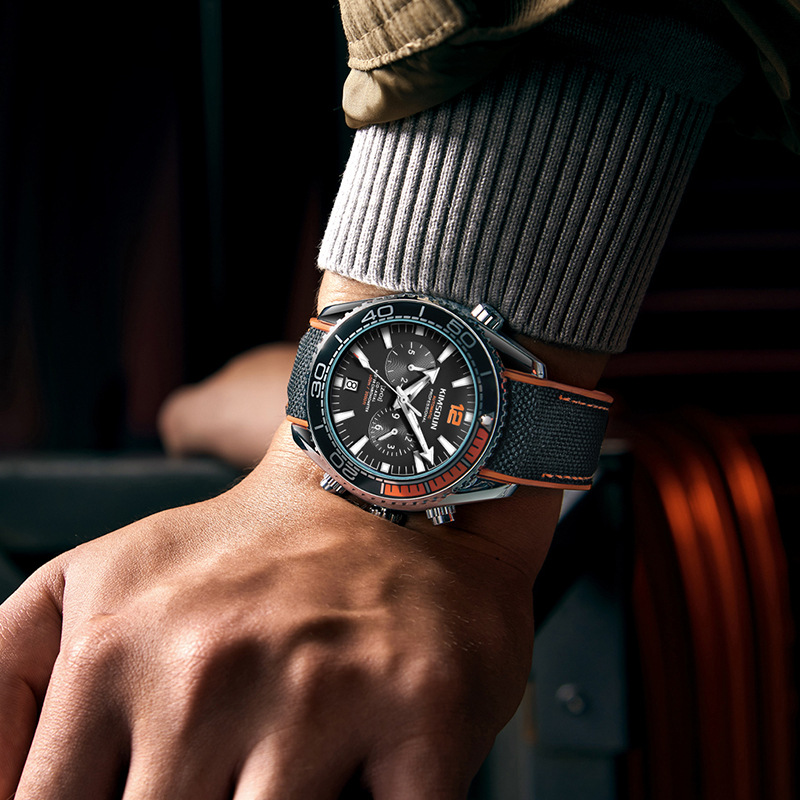 Neue grenzenlose Kingston Herrenuhr: Berühmte multifunktionale, vollautomatische, mechanische High-End-Uhr mit Wasserdichtigkeit (Großhandel)_voghion.com