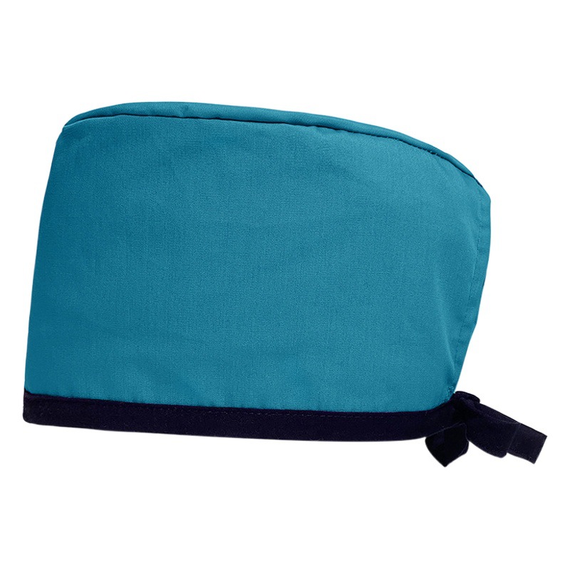 Tapa quirúrgica directa de fábrica Hospital masculino azul punta cerrada tapa de enfermera oral belleza Taller de plástico tapa de trabajo hembra