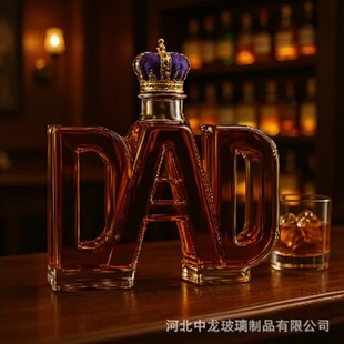 ����վ�WʽDAD Whiskey Bottle�ְ���ʿ�ɾ�ƿ����ƿ���H��