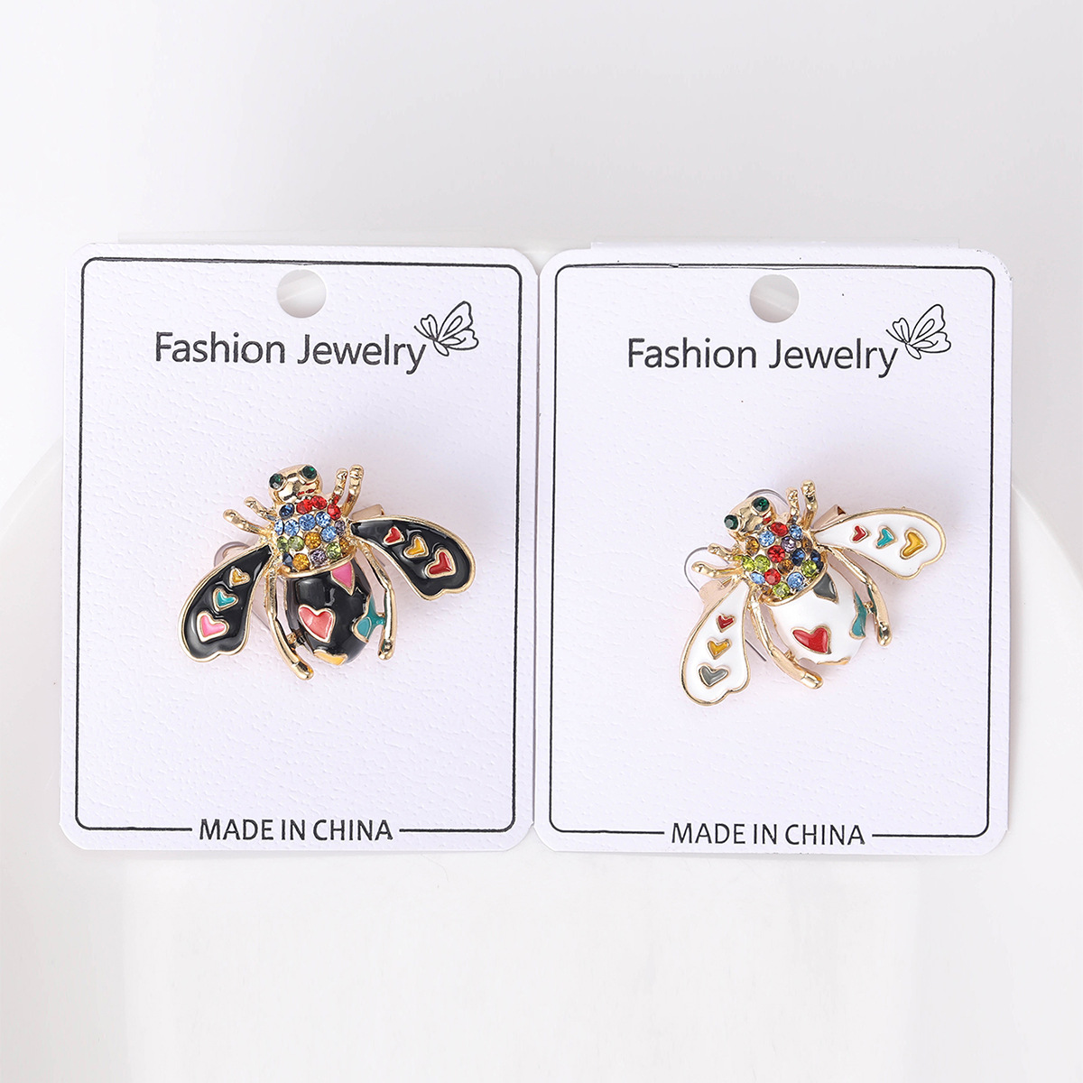 11g Weight Brooches Classification Holiday, Banquet Occasion Alloy Material Insect Pattern All Seasons Season Women's Gender Enamel Design Casual, Cute Style Casual Cute Pin Insect Alloy Enamel Women's Brooches 1
