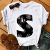 Cartoon fashionable neon white jacket, T-shirt, with short sleeve, loose fit