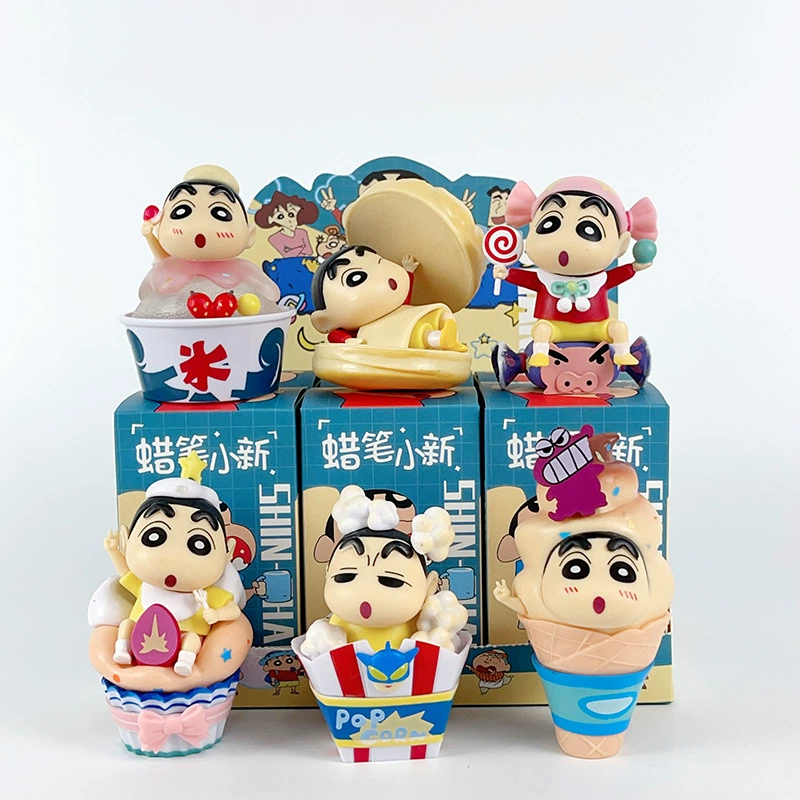 Crayons, minifigure for ice cream, doll