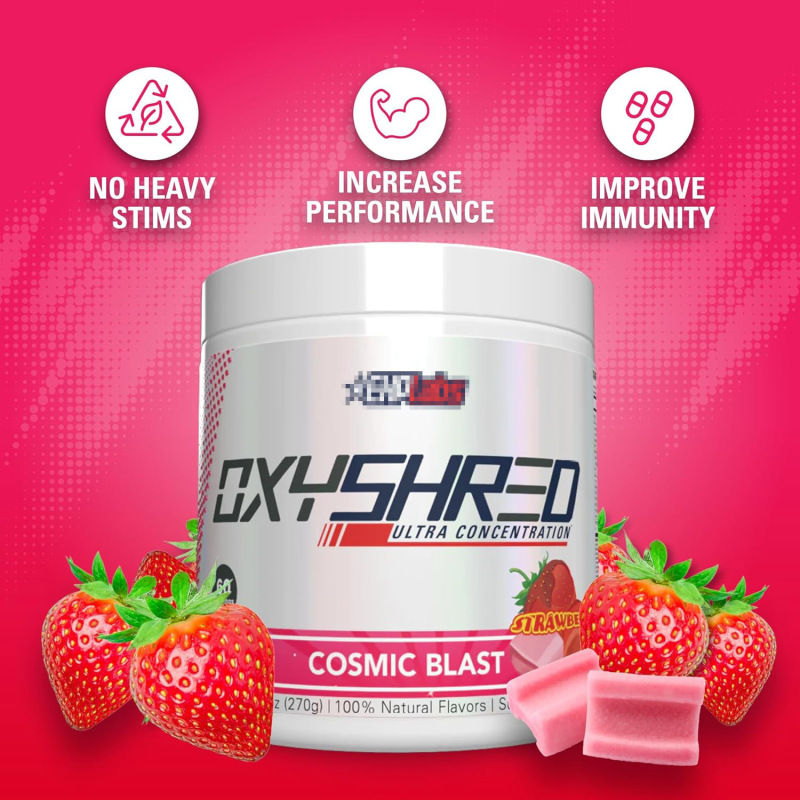 EHP Labs OxyShred プレワークアウト パウダー 産熱脂肪燃焼シェイプ サプリメント|undefined