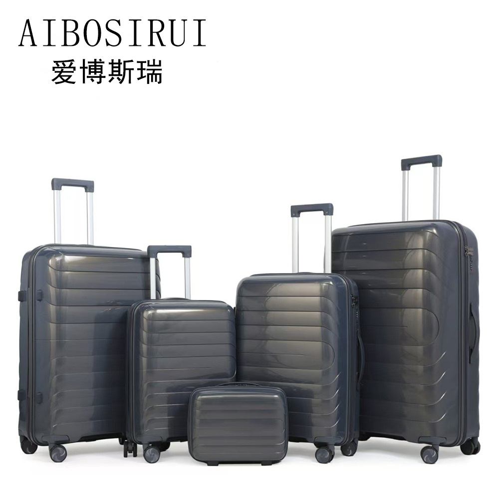 Procesamiento de fábrica personalizada venta directa caja de regalo de rueda universal maleta de estudiantes caja de contraseña puede imprimir logotipo maleta