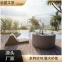 清水grc圆形大型茶几