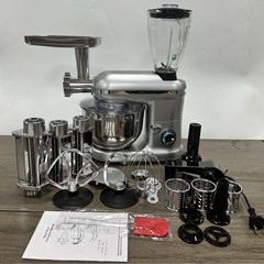 跨境现货多功能厨师机SM-1519BM，5.5升8合一整套俄罗斯出口爆款