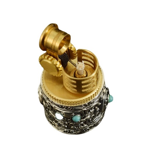 Leader kerosene lighter armor chubby new style compact portable retro men's gift lighter wholesale