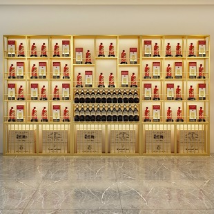 European Style Floor-Standing Wine Cabinet Wine Rack Winery Wine Cellar Wine Display Rack High-end Wine Showcase Wine Display Rack