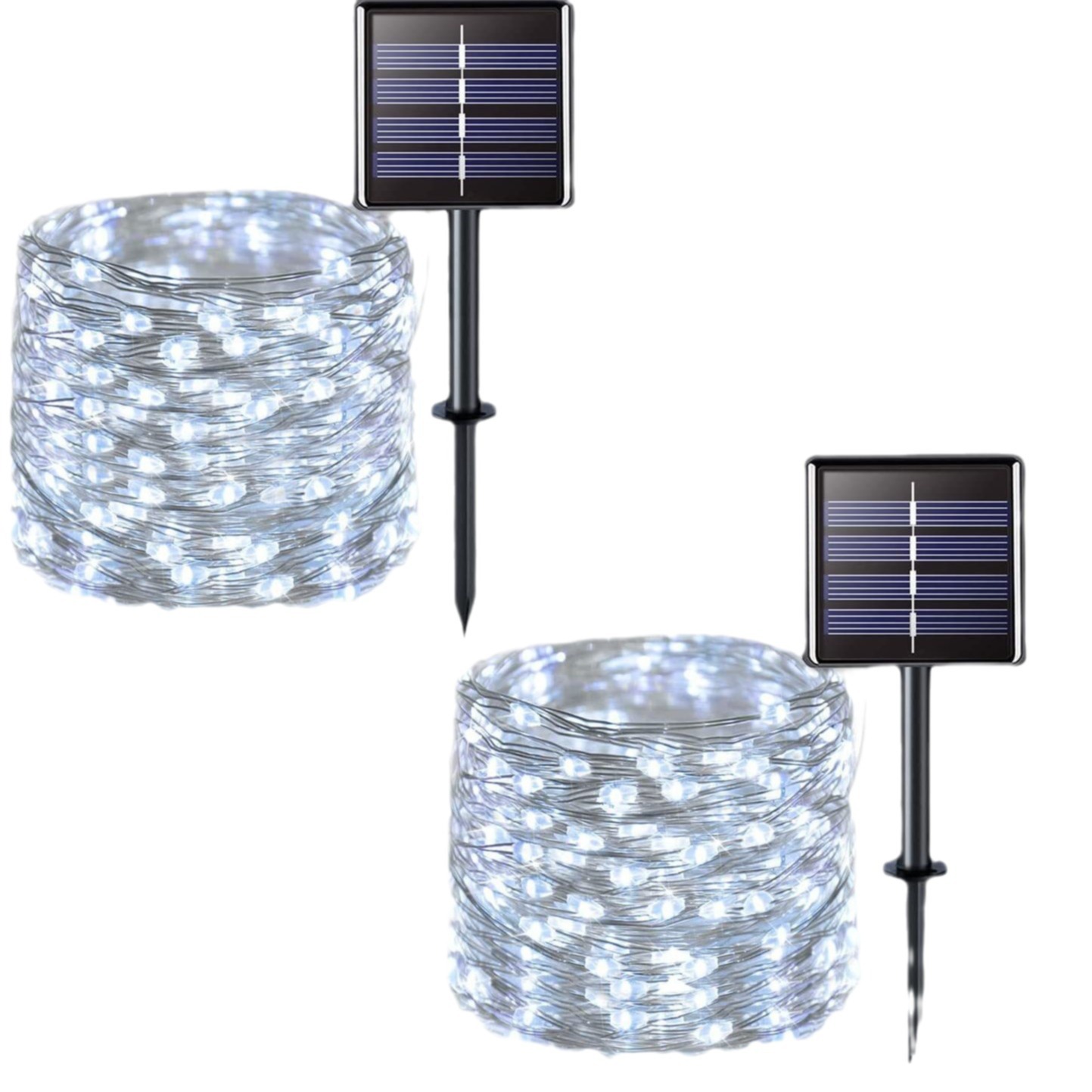Selección estricta de lámpara solar de cobre LED lámpara de cumpleaños ramo de flores lámpara decorativa lámpara de atmósfera impermeable al aire libre lámpara de árbol de Navidad cadena de lámpara