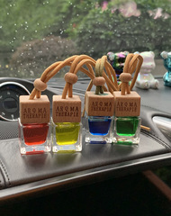 Car air freshener hanger, high-end car essential oil, long-lasting light fragrance, car pendant, suitable for men and women