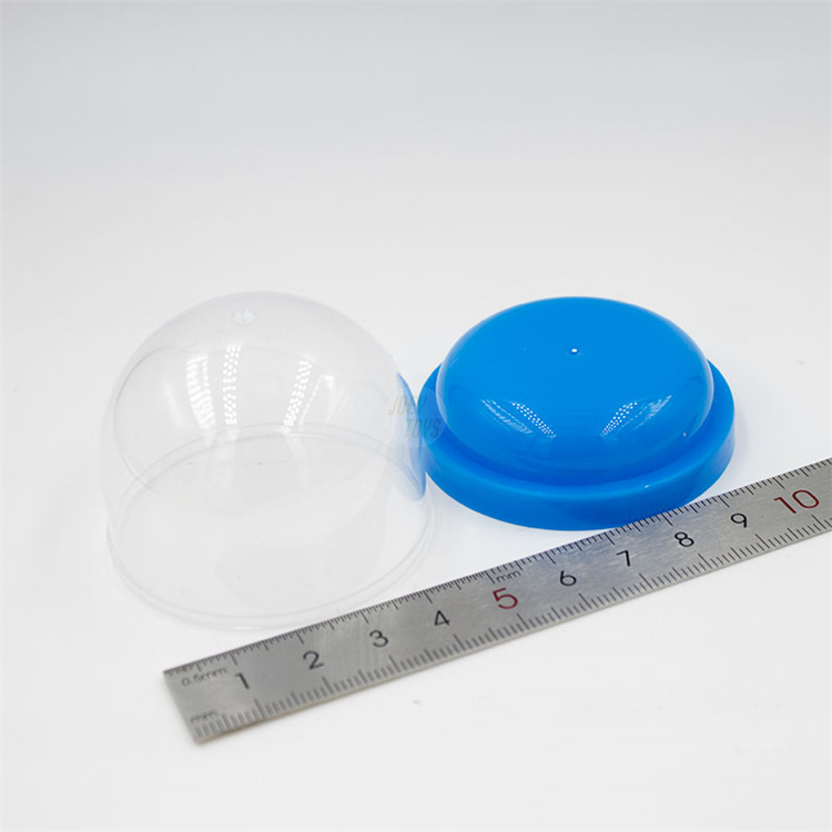 Cápsula de juguete de color de 2 pulgadas Vending Acorn Cápsulas de juguete 2 pulgadas plana retorcida cáscara de huevo transfronteriza