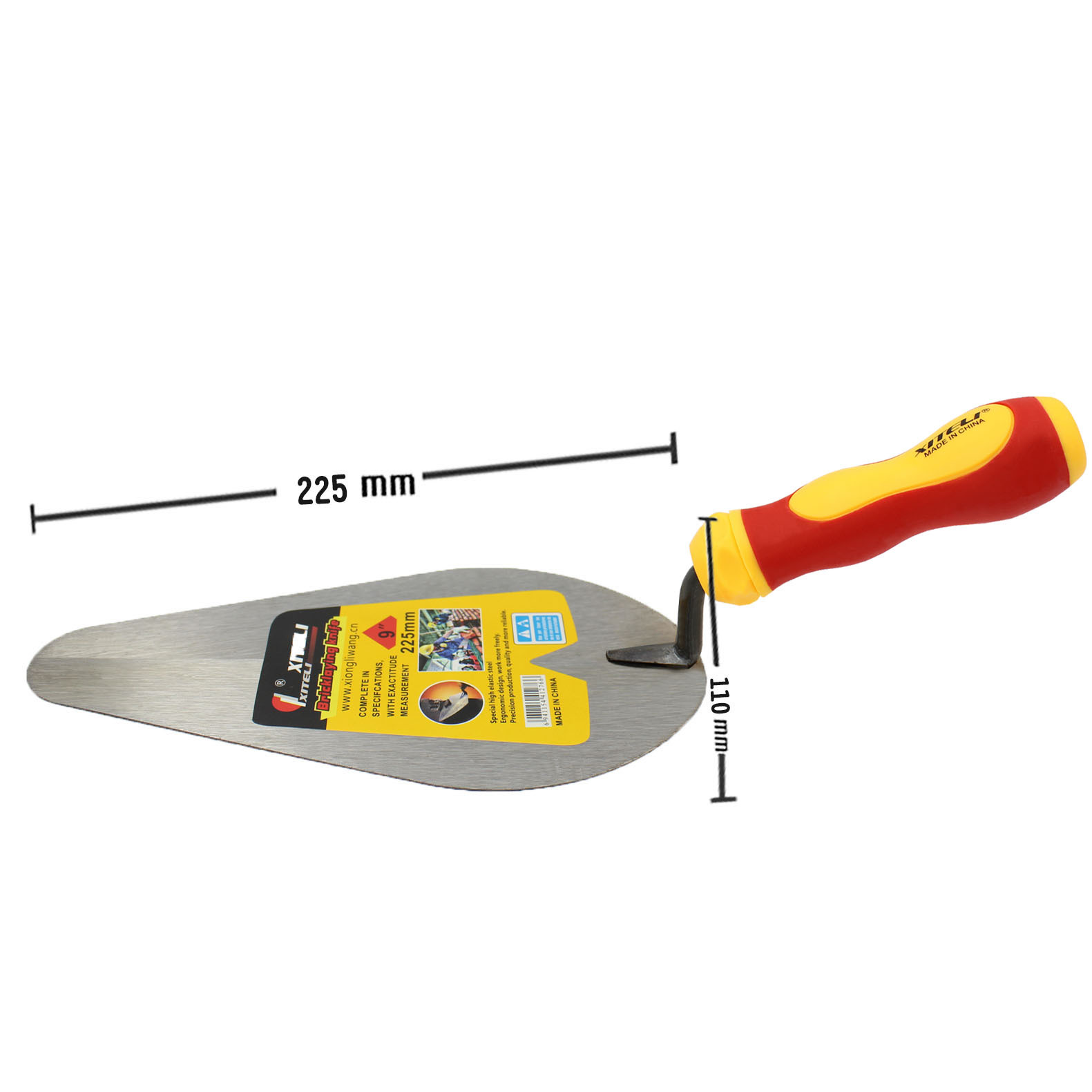 Venta directa de fábrica paleta de cabeza redonda azulejo cortador azulejo herramienta Oval paleta señaló cortador de ladrillo