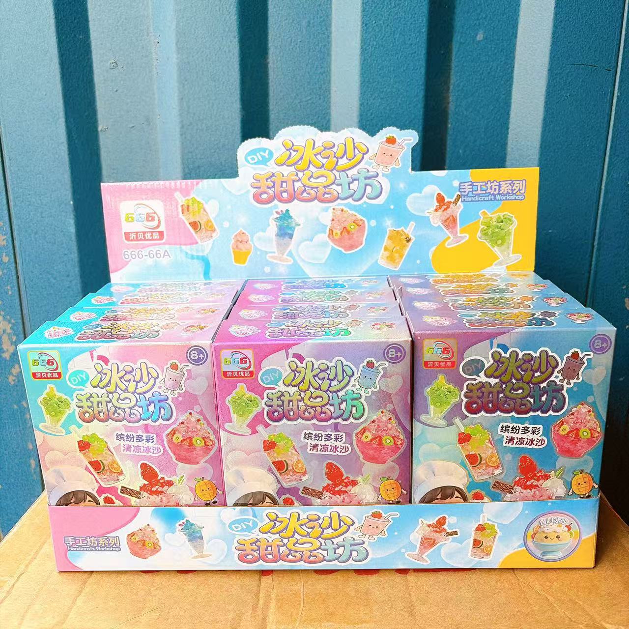 Juguetes infantiles hechos a mano DIY batido dulces materiales paquetes de tazas de té de leche juguetes al por mayor