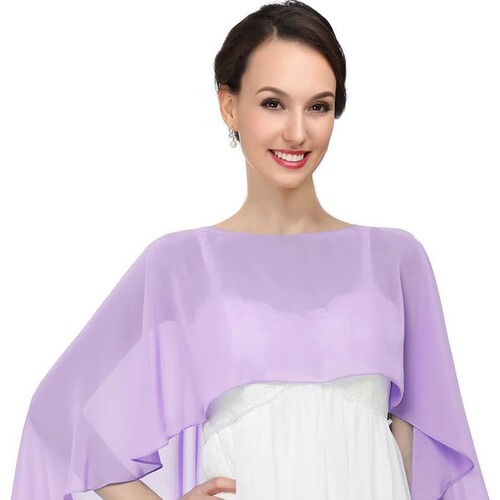 New European and American evening dress shawl hooded cape thin chiffon plain scarf sun protection breathable single color long shawl 
