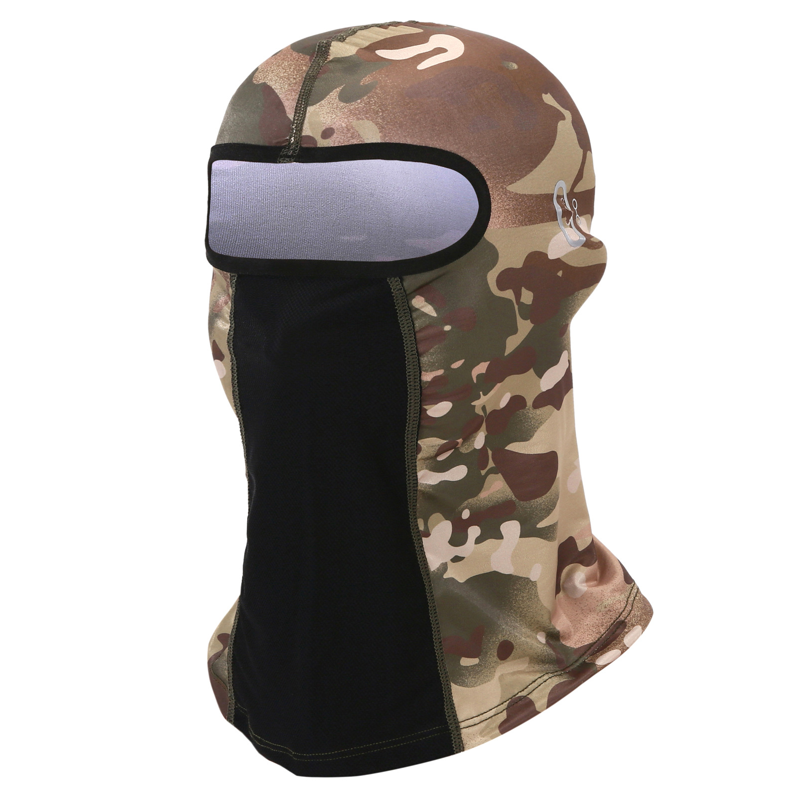 Nueva máscara solar de motocicleta transfronteriza, casco de hielo de cara completa, máscara de protección contra los rayos ultravioleta