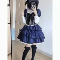 В наличии костюм для косплея Rokujyou No Yuusha, Shikata ga Nai, готическое платье Rokujyou Yuusha, наряд для косплея.