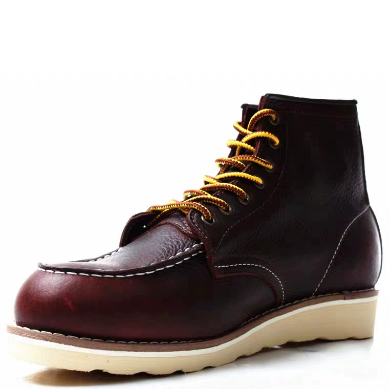 Leather boots (Martens), cowhide genuine leather, retro American travel ankle style