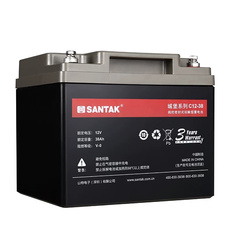 Batería Sante 12V100AH C12 - 100 sin mantenimiento UPS / EPS / fuente de alimentación de emergencia de pantalla DC