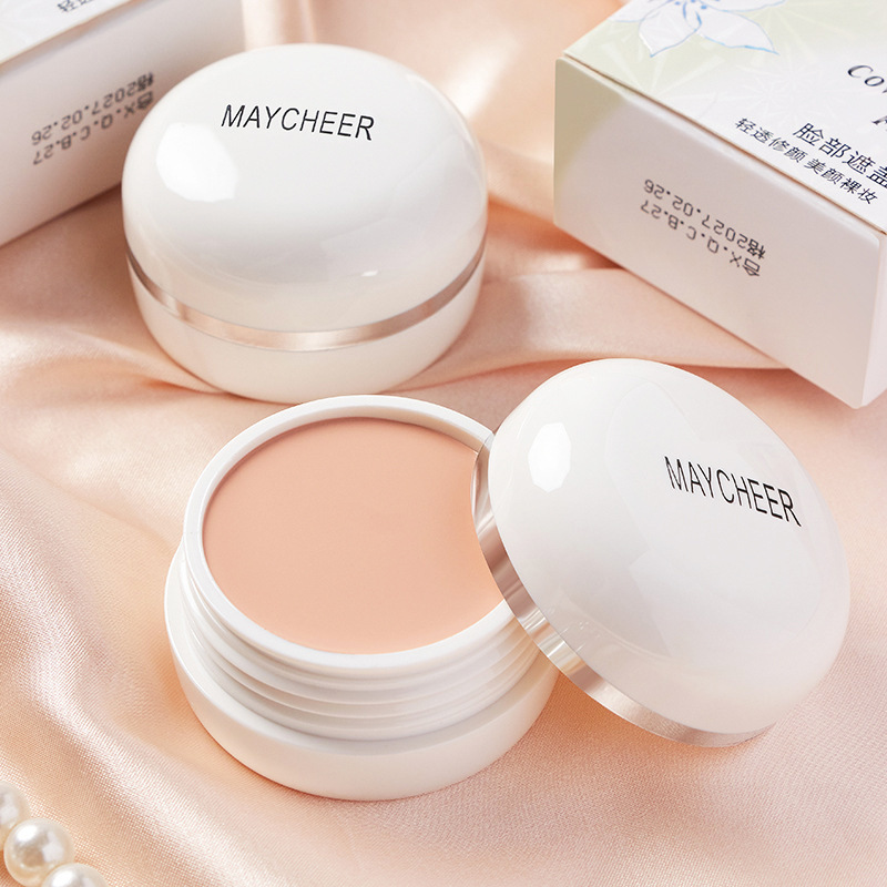 Meisier soft concealer lasting not easy to take off makeup base makeup concealer moisturizing foundation cream 15g