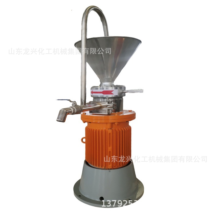 JM85不锈钢卧式胶体磨机厂家价格|130骨泥胶体研磨机规格原理报价