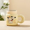 Зеркальный молочный пёс — вариант C, одиночная чашка
