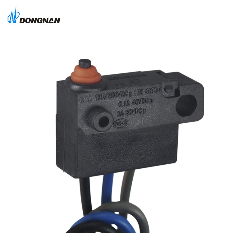 厂家来样制作微动开关 WS3防水开关 新能源汽车充电枪开关