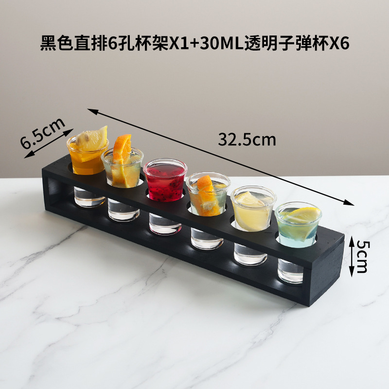 taza de bala taza de licores taza de vino blanco conjunto de taza de vino grueso resistente a altas temperaturas antideslizante fondo bar combinación de taza de vino doméstica