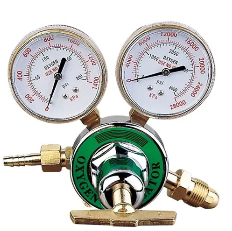 Oxygen CGA540 and Acetylene CGA510 Regulator Set for Welding