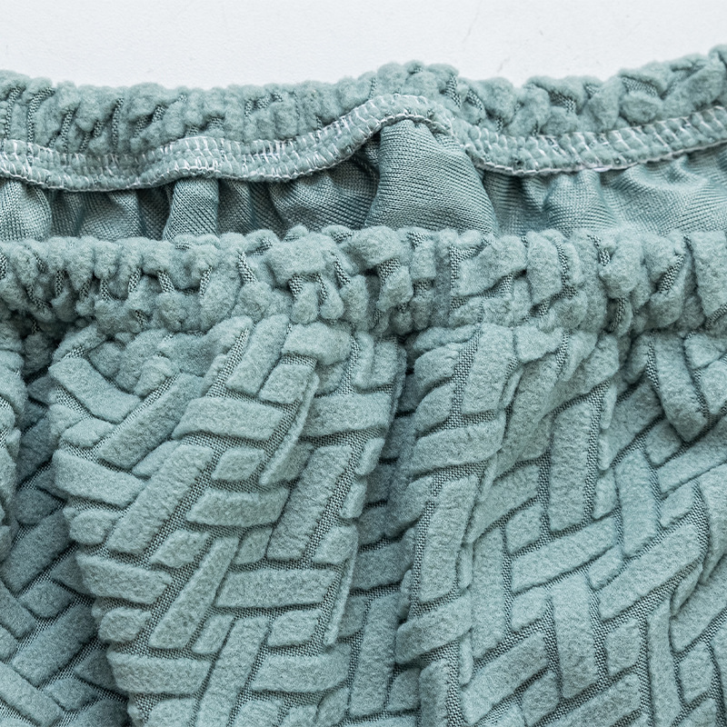 Taburete redondo antideslizante cubierta de silla cubierta de banco cubierta de bar de belleza silla giratoria cubierta de tela redonda todo incluido