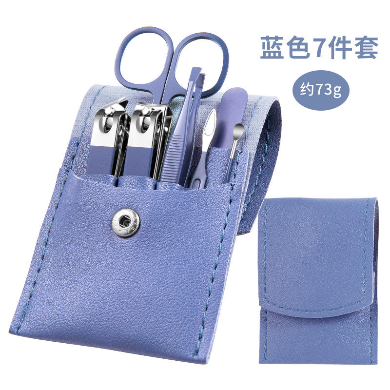 Matcha verde 16 unidades cortaúñas traje de acero inoxidable cortaúñas traje conjunto completo cortaúñas herramientas de uñas