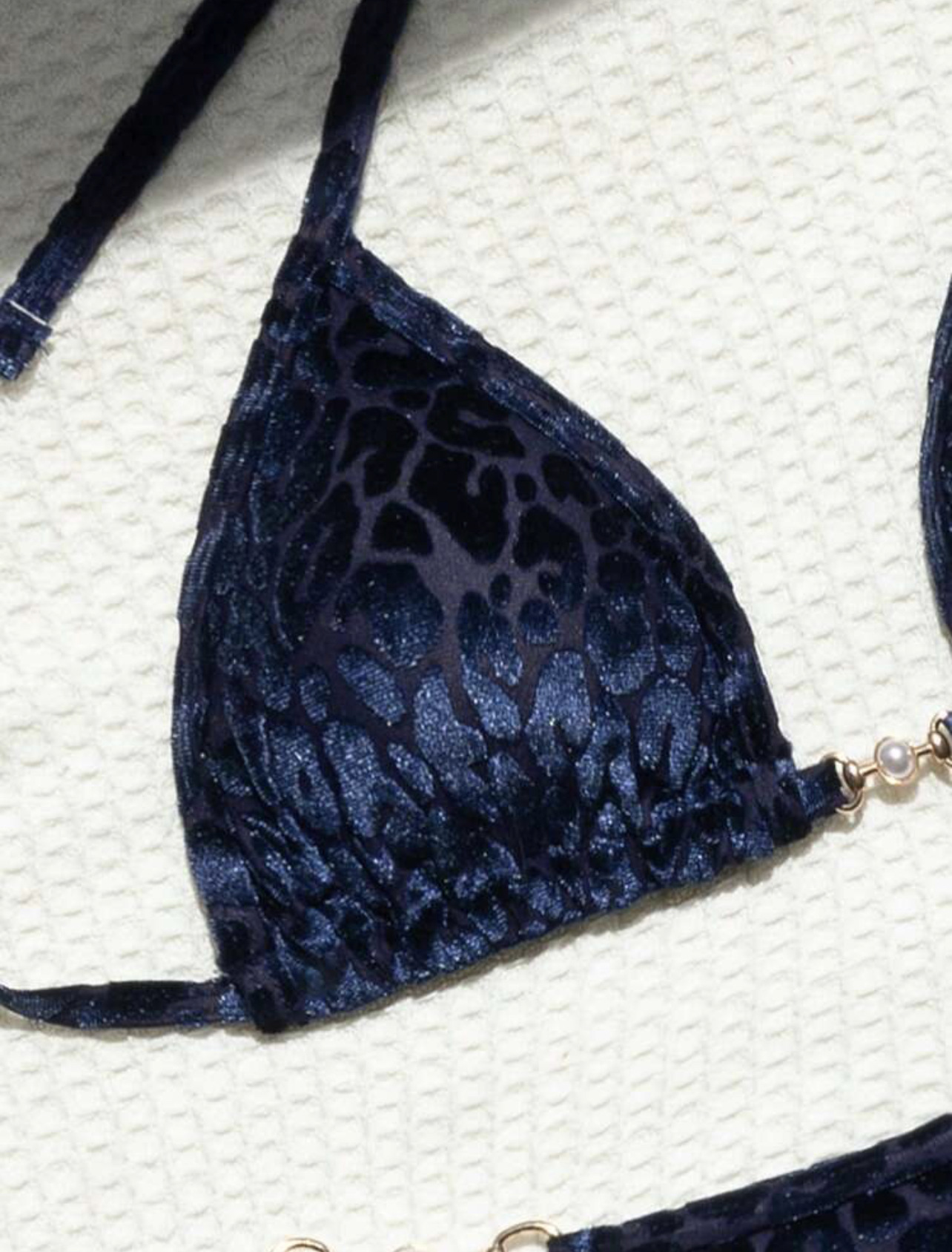 Frau Leopard 2-teiliges Set Bikinis Bademode display picture 6