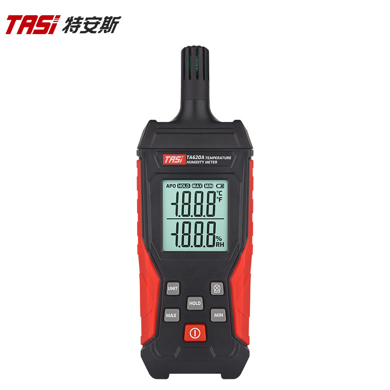 特安斯手持式温湿度计TA620A工业用高精度家用室内温度湿度检测仪