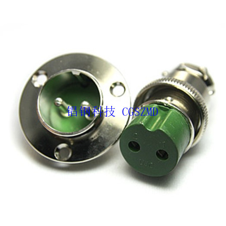 25MM GX���ղ�ͷ 2~10оԲ�β���16G waterproof copper socket