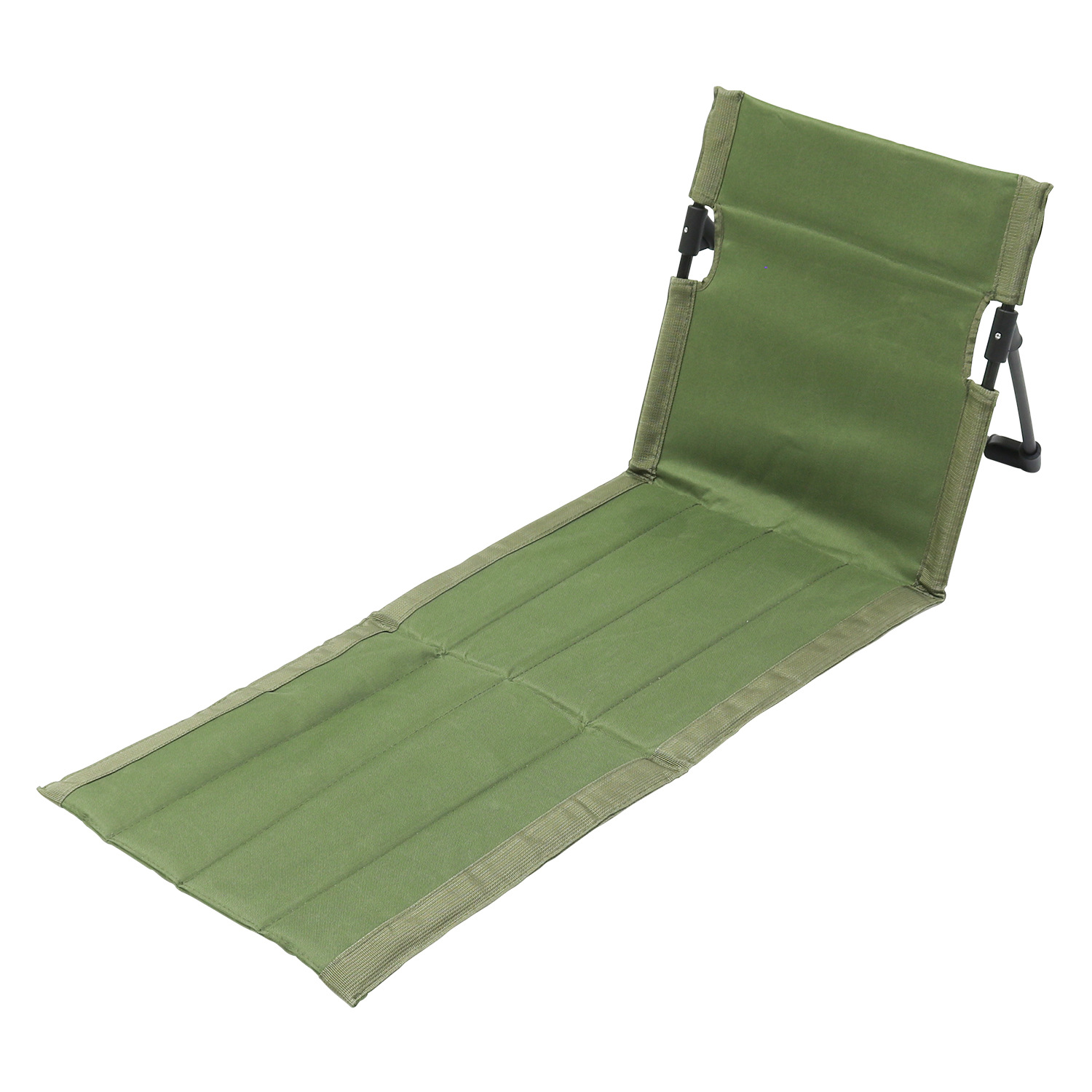 silla plegable alargada al aire libre de aluminio barra de soporte silla de césped camping picnic silla de césped de playa perezosa portátil