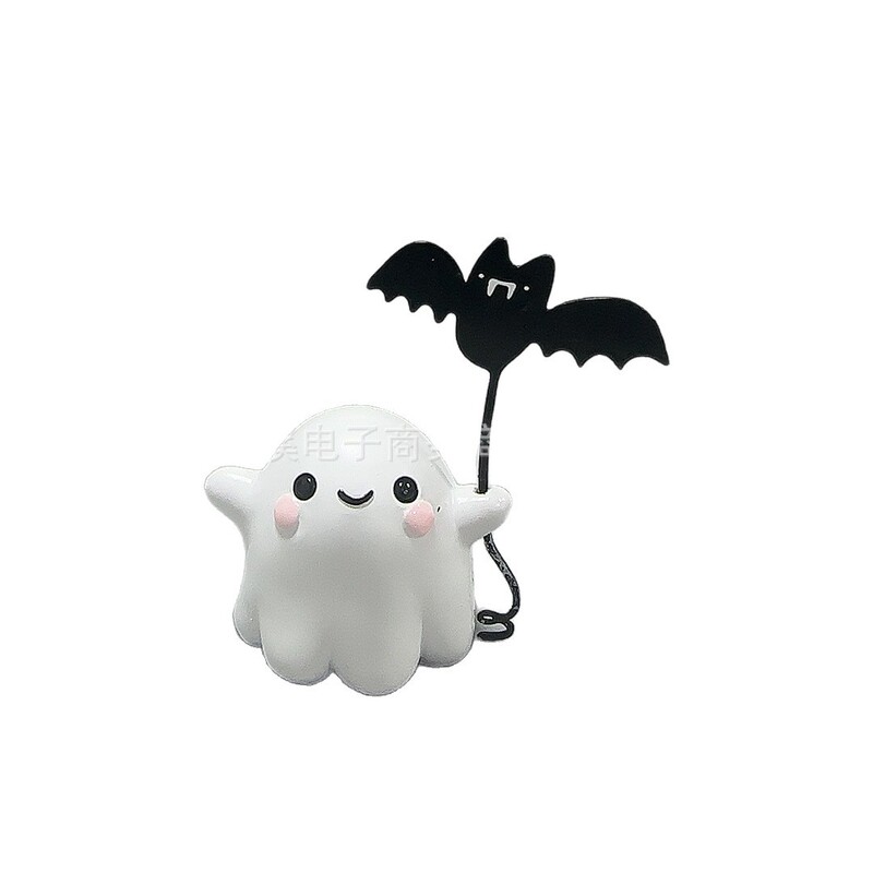 跨境新款Ghost Walking Dog万圣节幽灵系列树脂雕像装饰幽灵摆件|undefined