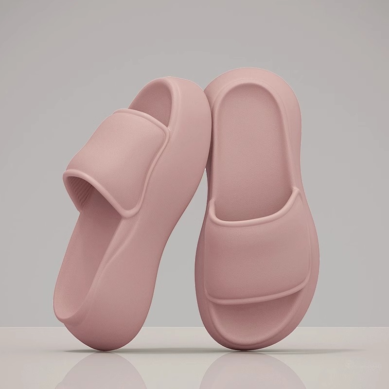핑크 (6.0cm, 부드러운 밑창, EVA 소재로 가볍고 부드러우며 편안한 느낌)