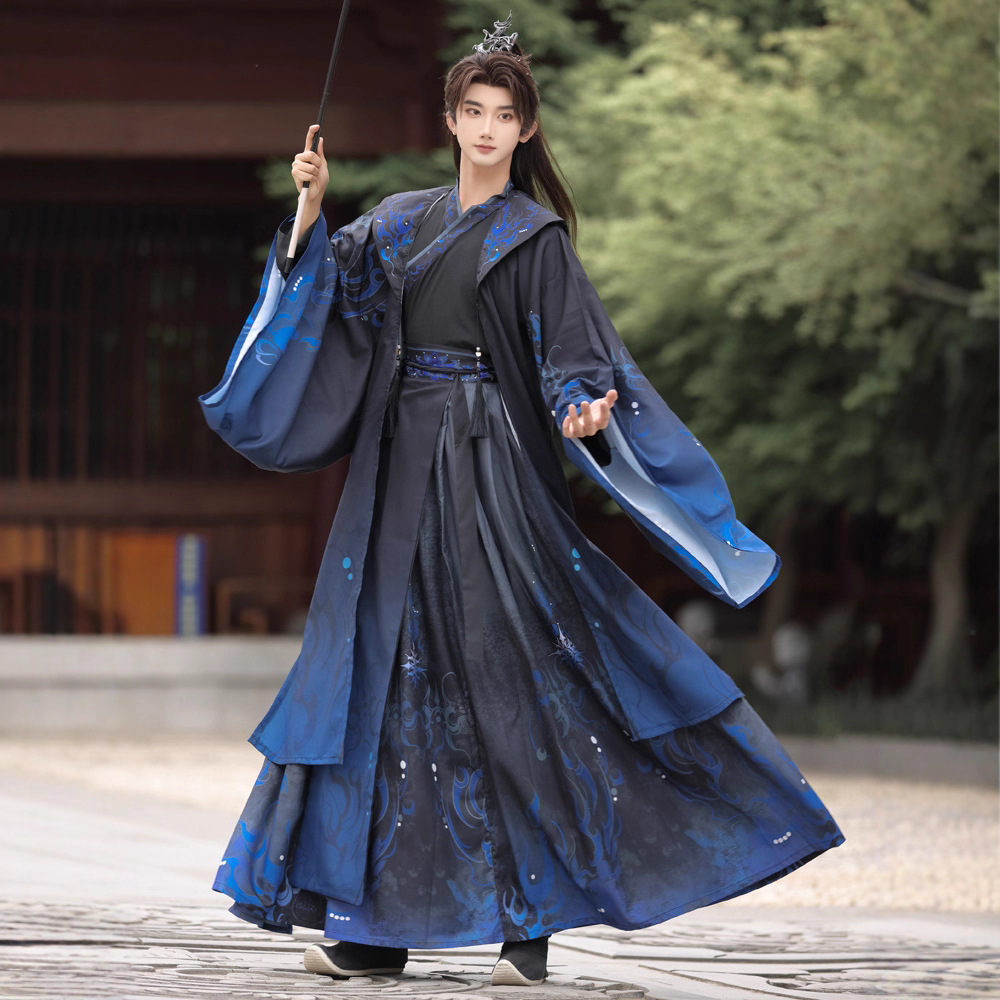 Original Hanfu 2026 New Style for Men and Women, Martial Arts Warrior Ancient Costume, Ancient Style Cos Costume, Film and Television Costume, Performance Costume