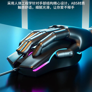 Hp Esports Gaming Mouse Ergonomics Wired Mechanical Computer Office Notebook Universal Factory Wholesale