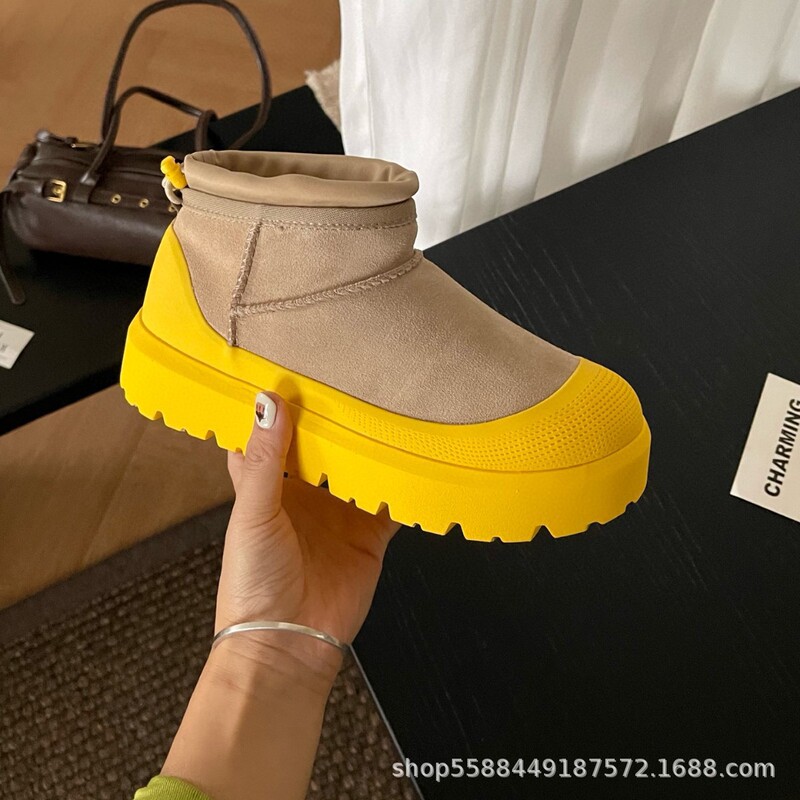 Sangpo Thick-Soled Snow Boots, New Winter Model, Tasman Style, Couple's Mini Short Boots, Warm, Foreign Trade Wholesale and Dropshipping