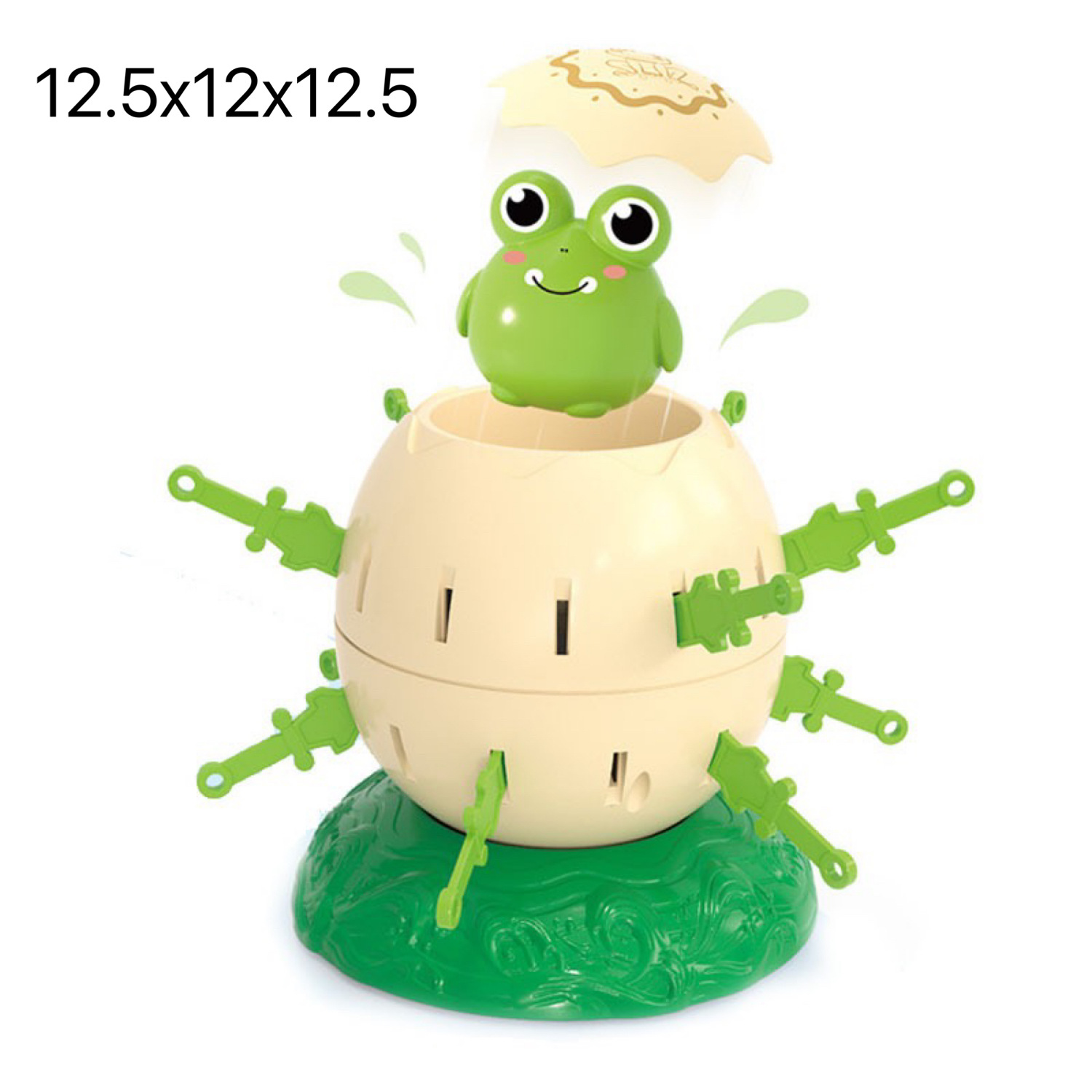 Cruzar la frontera grande pirata cubo plug-in de pollo partido truco padre-hijo juego interactivo pirata huevo juguete de escritorio al por mayor