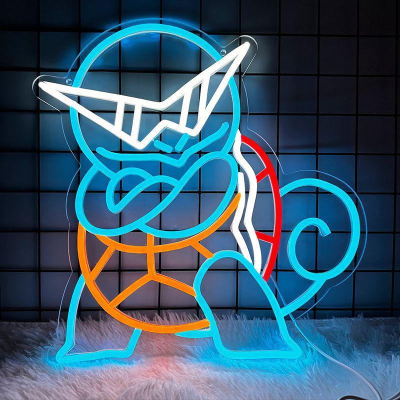 アニメーション LED ネオンライトゲーム装飾ライトクロミシナモンドッグ雰囲気ライトライトサインカスタマイズのための国境を越えた特別供給|undefined