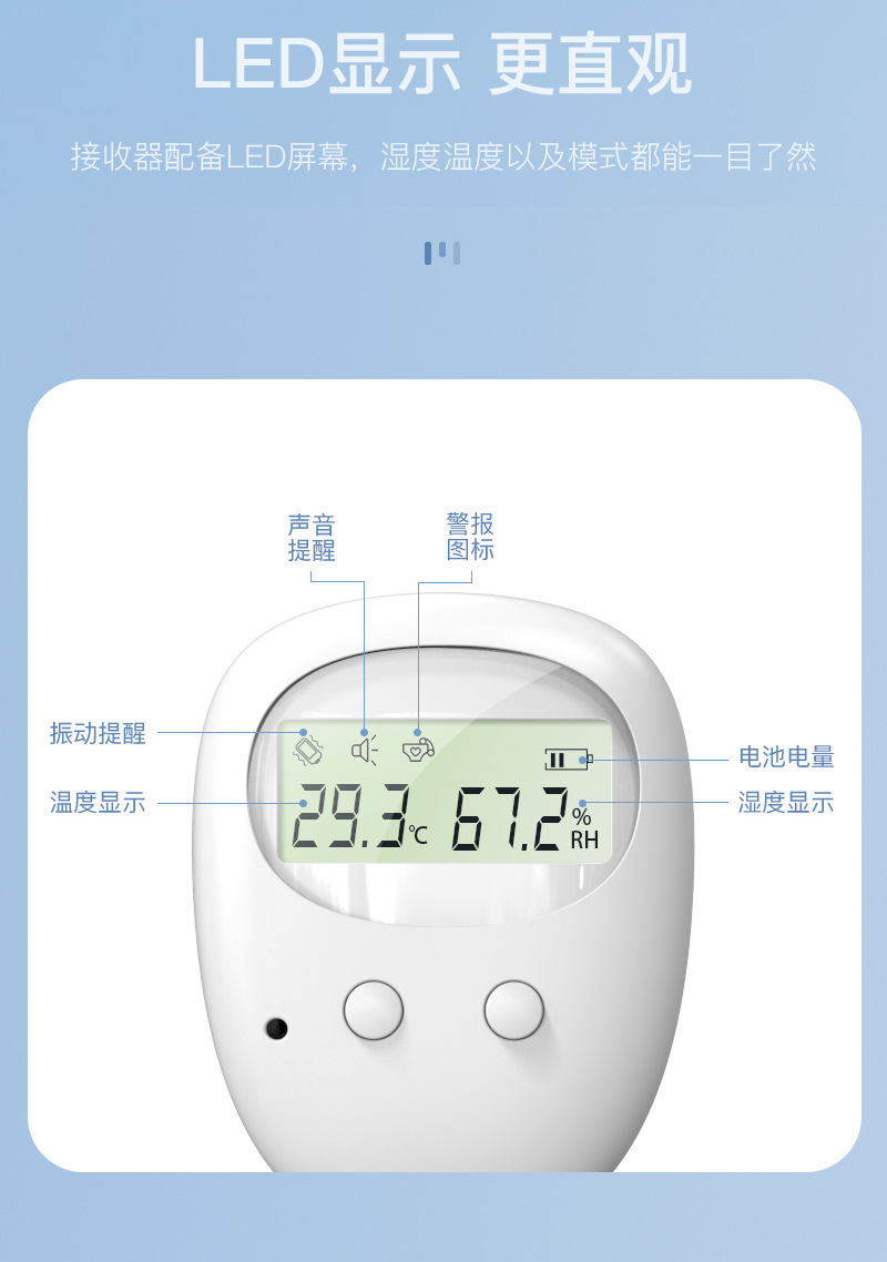 分离式婴儿尿湿提醒器