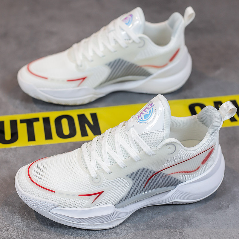 Blitz 11 zapatillas de baloncesto de corte bajo, fricción de combate real, sonido, zapatos deportivos para jóvenes resistentes al desgaste, estudiantes, niños de mediana edad