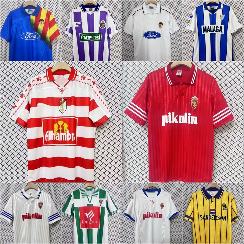 Classic Retro Football Jerseys Spain Málaga Valladolid Zaragoza Sunderland Replica Jerseys Classic Retro Football Jerseys Spain Málaga Valladolid Zaragoza Sunderland Replica Jerseys