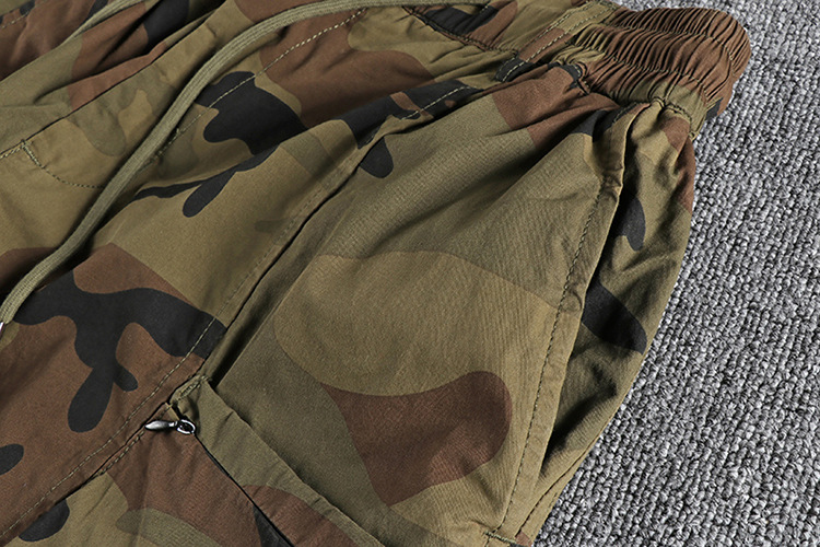 Vintage Wash Camouflage Cargo Shorts 10