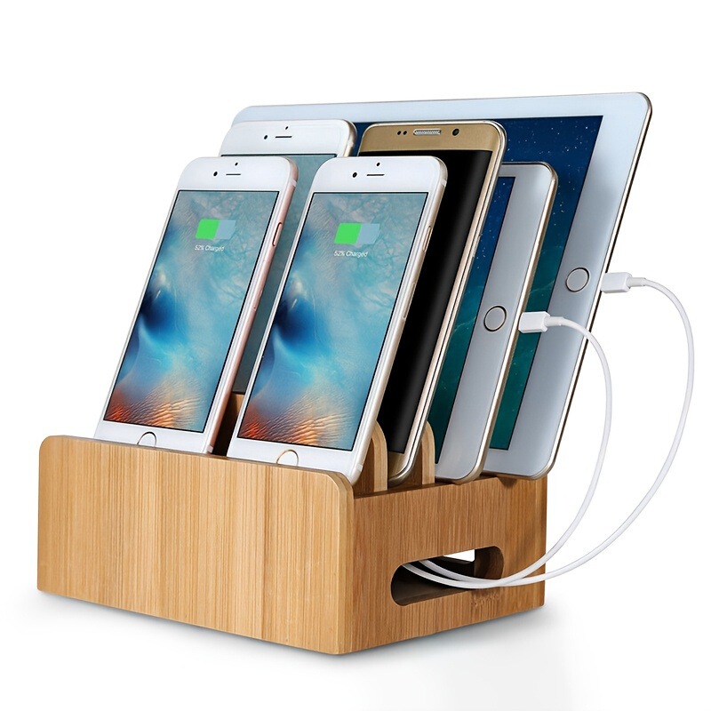Wooden phone stand storage box, creative with storage, multifunctional tablet and phone charging stand, direct from the manufacturer Wooden phone stand storage box, creative with storage, multifunctional tablet and phone charging stand, direct from the manufacturer