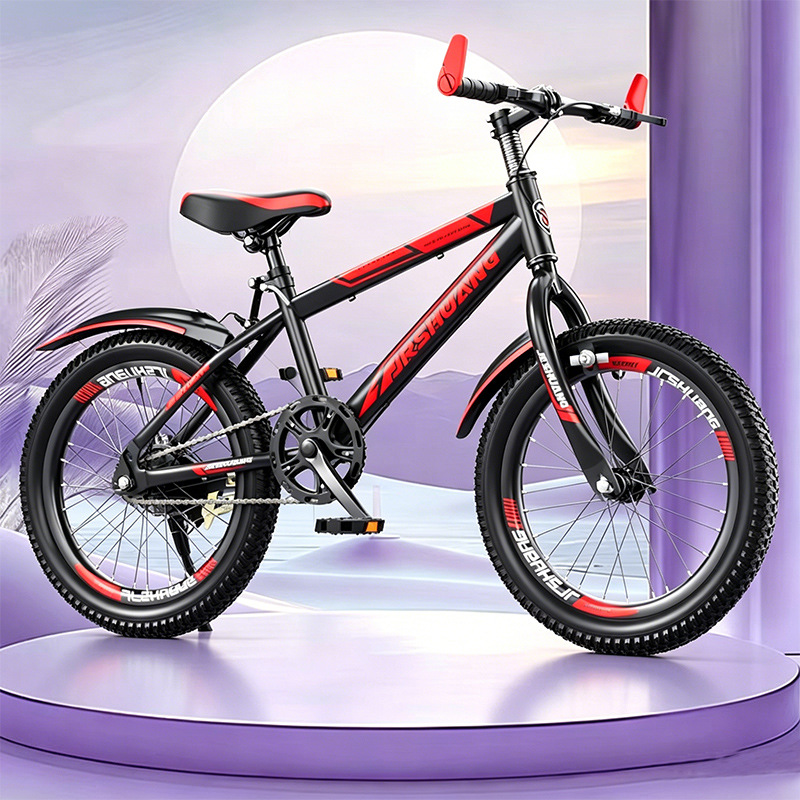 Bicicleta de montaña adolescente de velocidad única varón de velocidad de viaje ligero para mujeres 8 - 16 años de seguridad image 14