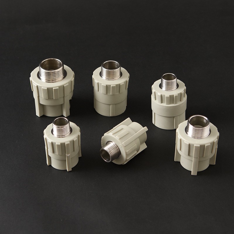 Accesorios de tubería PPR nuevo material piezas de plástico colección completa plug-in interno y externo hilo de alambre codo directo PE y otros accesorios de plomería reductores